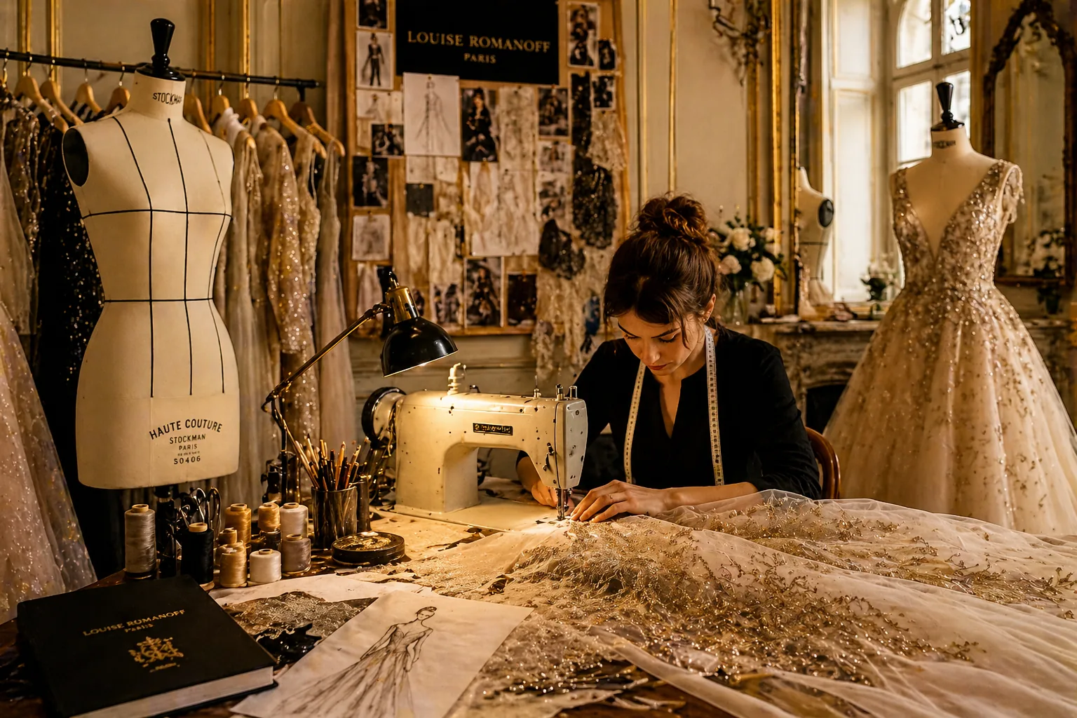 Премиальная онлайн-витрина Louise Romanoff для maison de couture